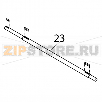 Driving pin Fagor FI-2700I Driving pin Fagor FI-2700IЗапчасть на деталировке под номером: 23Название запчасти Fagor на английском языке: Driving pin FI-2700I.