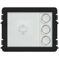 Модуль клавишный с тремя круглыми клавишами и считывателем IC, Mifare/NFC ABB 2TMA070120N0026