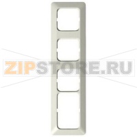 Рамка четырехместная, белая ABB 368.45