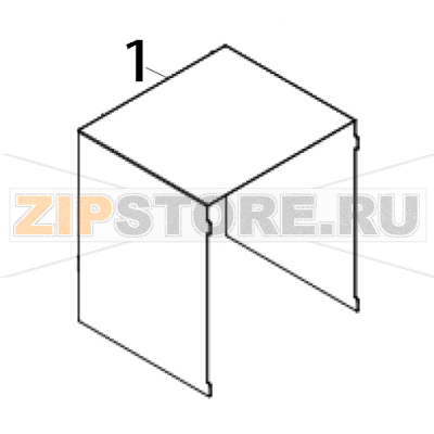 Electronic cover TSC PEX-1130 Electronic cover TSC PEX-1130Запчасть на деталировке под номером: 1