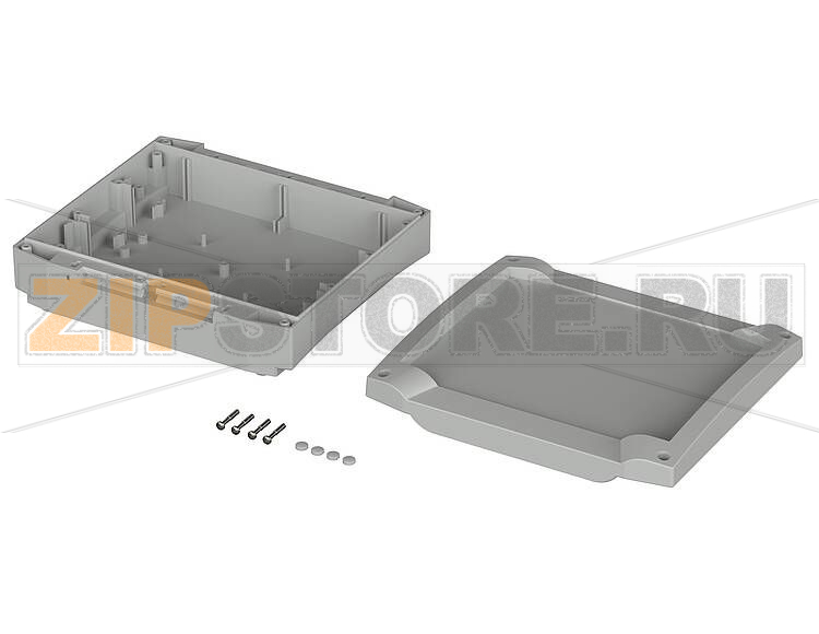 Корпус плоский с плёночной крышкой, 199x178x54 мм, IP 65 Bopla BCD 160 Set 12-7035 