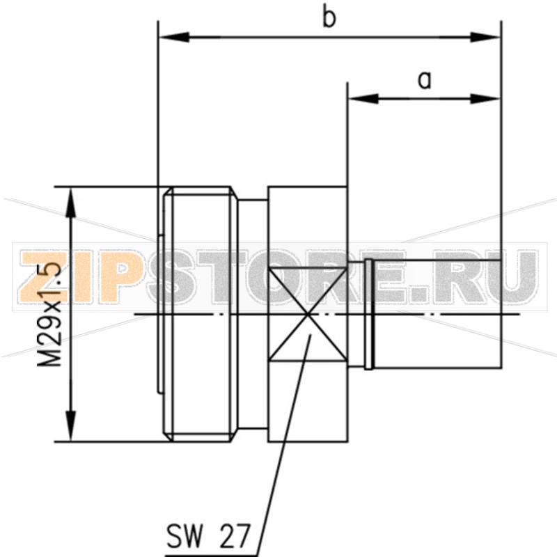 Разъем DIN 7-16, 50 Ом, 1 шт Telegärtner J01121A0143 