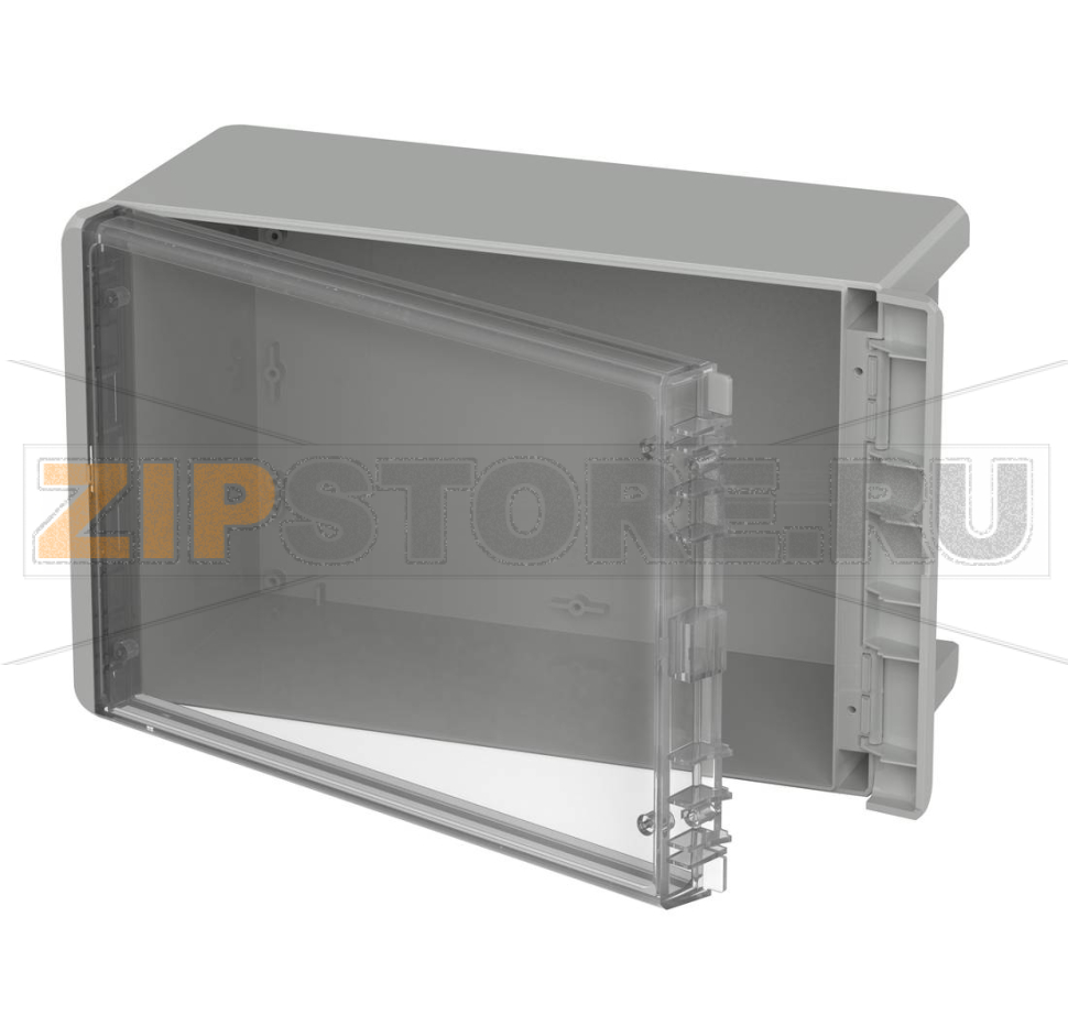 Корпус, 271x170x120 мм, поликарбонат UL 94 V0, прозрачная крышка Bopla B 261712 PC-V0-G 7035 