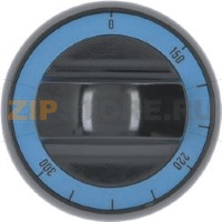 KNOB BLACK ø 72 mm 0-300°C
