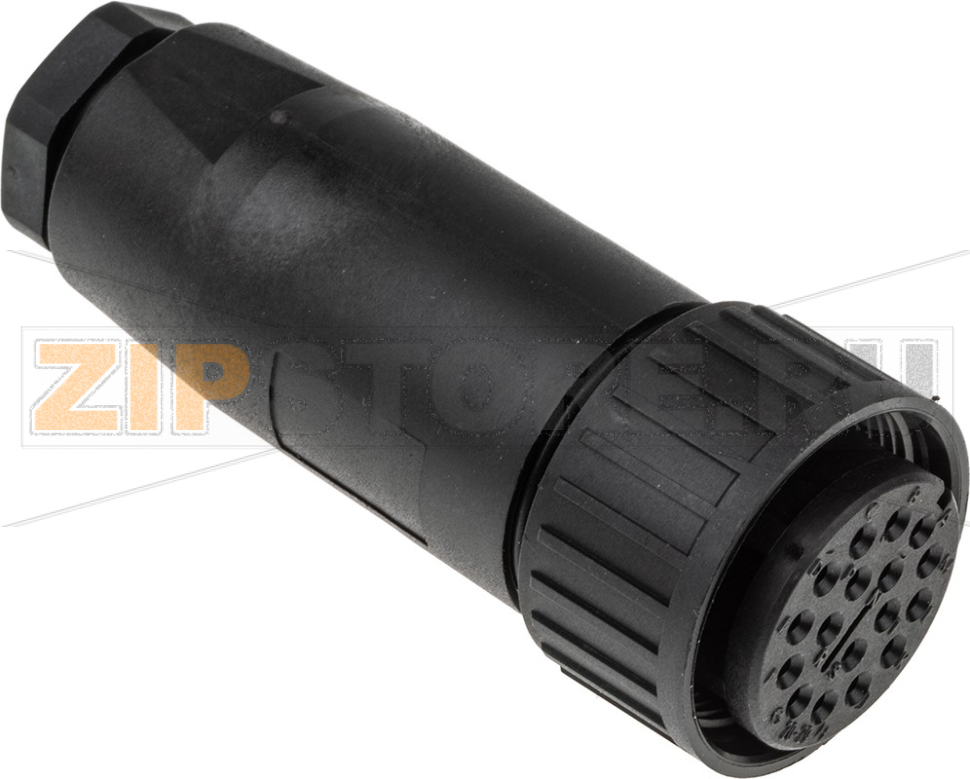 Разъем круглый, 17 контактов Hirschmann CM06EA20-29S 