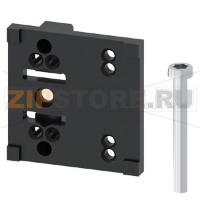 Монтажная плита, цвет: черный, для позиционного выключателя электрошкафа 3SE5232-0CH05-1AB. или 3SE523., пластмасса, 31 мм, 3SE521., металл, 31 мм Siemens 3SX5100-1A