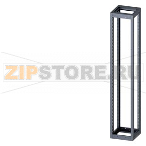 SIVACON, Supporting structure, for standard Empty enclosure, H: 2200 mm, W: 400 mm, T: 400 mm, RAL 7035 Siemens 8MF1244-2GS40 