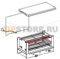 Tube protection grid Roller Grill BAR 1000