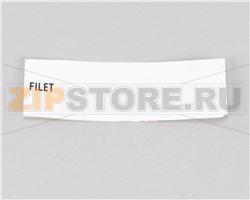 ETICHETTA DEL FILETTO 