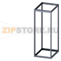 SIVACON, Supporting structure, for standard Empty enclosure, H: 2200 mm, W: 800 mm, T: 1000 mm, RAL 7035 Siemens 8MF1280-2GS40