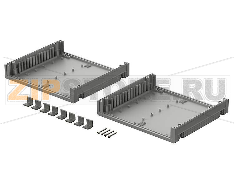 Корпус закрытый, 224.2x198.9x72.4 мм U 4.5 HP 11 Bopla UM 52011 