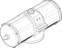 Привод неполноповоротный Festo DAPS-5760-090-R-F25