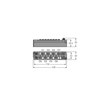 Модуль расширения для IP-Link Turck SNNE-0808D-0001 