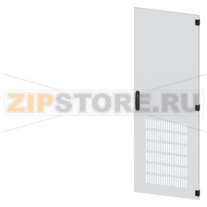 SIVACON, door, on the right, ventilated, IP20, H: 1800 mm, W: 600 mm, RAL 7035, Protection class 1 Siemens 8MF1860-2UT14-1BA2 