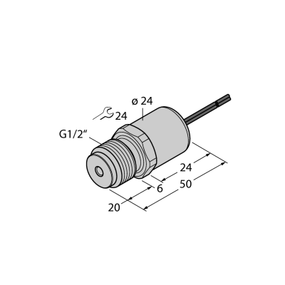 Датчик давления Turck PT0.2V-1043-U1-WM0.5 