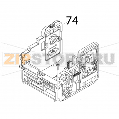 Label guide assy Sato FX3-LX Label guide assy Sato FX3-LXЗапчасть на деталировке под номером: 74Название запчасти на английском языке: Label guide assy Sato FX3-LX.