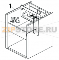 Foamed cabinet assy water Brema CB 955