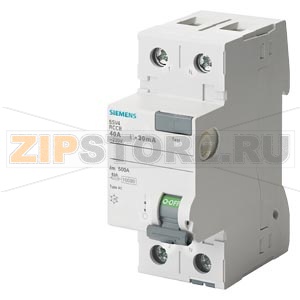 УЗО 5SV4 314-0 В БОЛЬШОЙ УПАКОВКЕ 36 ШТ. ТИП AC 40A 1+N-ПОЛ 30MA 230V 2MW Siemens 5SV4314-0GV01 