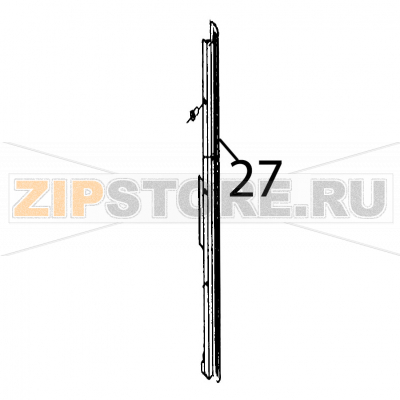Control panel joint Fagor HMM-6/11 Control panel joint Fagor HMM-6/11Запчасть на деталировке под номером: 27Название запчасти Fagor на английском языке: Control panel joint HMM-6/11.