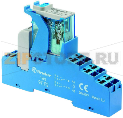 Модуль реле интерфейсный 24 V (DC), 8 A Finder 4C.P2.9.024.0050 