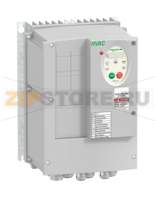 Преобразователь частоты 0.75 кВт, 480 В, IP55, ЭМС Schneider Electric ATV212W075N4C 