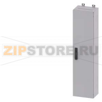 ALPHA 400, wall-mounted cabinet, IP55, Protection class 1, H: 1250 mm, W: 300 mm, T: 210 mm, RAL 9016 Siemens 8GK1123-6KA12