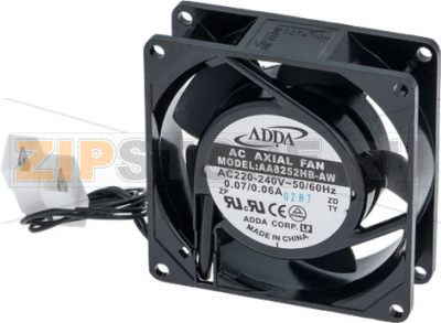 VENTILATORE ASSIALE ADDA 80x80x25 mm 