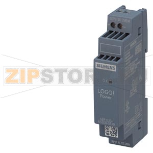 LOGO!POWER 12 V / 0.9 A, стабилизированный блок питания, вход: ~100-240 В, выход: =12 В / 0.9 A Siemens 6EP3320-6SB00-0AY0 