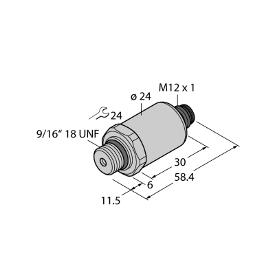 Датчик давления Turck PT3000PSIG-2021-U3-H1143 