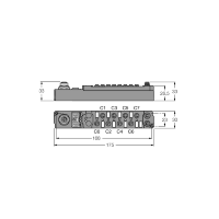 Модуль автономный для PROFIBUS-DP Turck SDPB-0008D-0006
