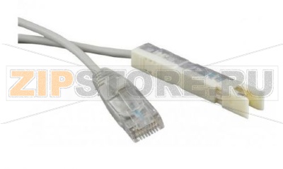 Hyperline PC-110-RJ45-2P-CX-2M-LSZH-GY Патч-корд 110 тип-RJ45, 2 пары, Ethernet, LSZH, 2 м, серый 