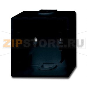 Коробка для открытого монтажа, одноместная, чёрная ABB 2CKA001799A0923 