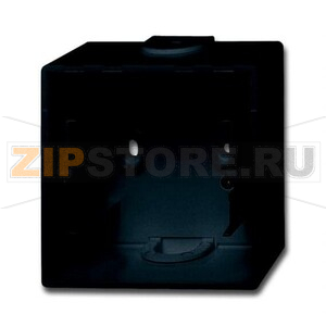 Коробка для открытого монтажа, одноместная, чёрная ABB 2CKA001799A0923 