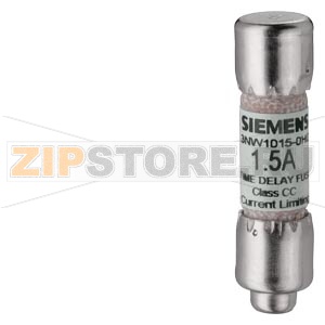 ЦИЛИНДРИЧЕСКАЯ ПЛАВКАЯ ВСТАВКА СС CLASS 15А БЫСТРОДЕЙСТВУЮЩАЯ Siemens 3NW2150-0HG 