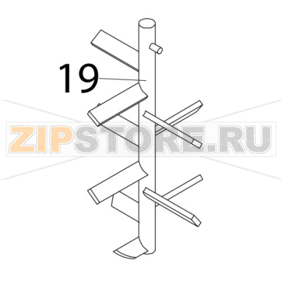 Powder mixer Bear Varimixer AR80 VL-1S Powder mixer Bear Varimixer AR80 VL-1SЗапчасть на деталировке под номером: 19
