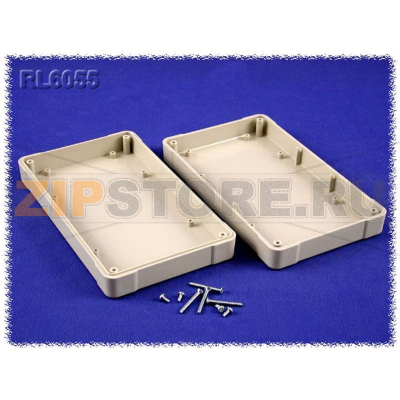 Корпус 178x105x40 мм, материал: пластик, серый, 1 шт Hammond RL6055 