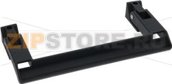 PLASTIC HANDLE 260 mm BLACK 
