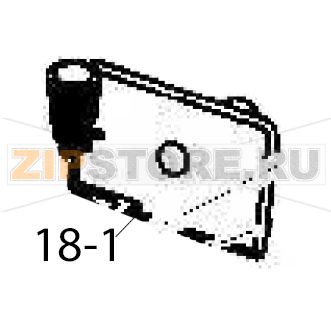 Seal bar Hurakan HKN-CL6 Seal bar Hurakan HKN-CL6Запчасть на деталировке под номером: 18-1