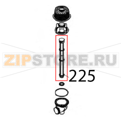 Troppopieno lavastovigue a capotta Vortmax DDM 660 Troppopieno lavastovigue a capotta Vortmax DDM 660Запчасть на деталировке под номером: 225
