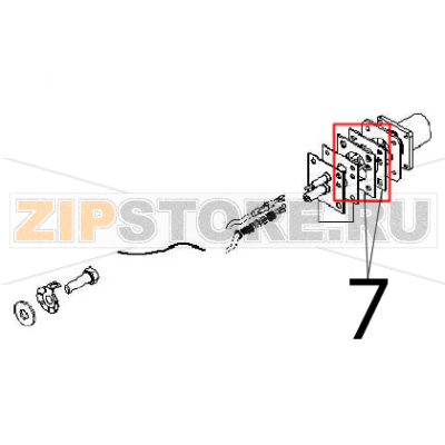 Ignition plug spacer Angelo Po FC1011G Ignition plug spacer Angelo Po FC1011GЗапчасть на деталировке под номером: 7