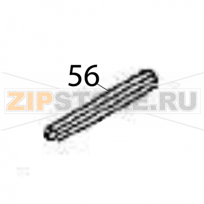 Ribbon frame spacer Sato HR212 TT Ribbon frame spacer Sato HR212 TTЗапчасть на деталировке под номером: 56Название запчасти на английском языке: Ribbon frame spacer Sato HR212 TT.
