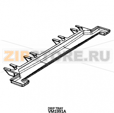 Drip tray Unox XVC 105E Drip tray Unox XVC 105EЗапчасть на деталировке под номером: 110Название запчасти на английском языке: Drip tray Unox XVC 105E