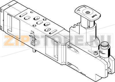 Блок регулятора Festo VABF-S3-1-R1C2-C-6 