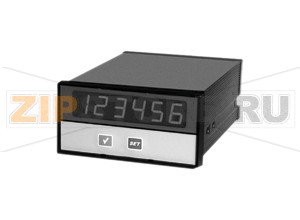 Счётчик импульсов Counter/Timer/Tachometer TC-6A-V Pepperl+Fuchs General specificationsData storage10 years, EEPROMProgrammingkeypad-driven menuIndicators/operating meansType7-segment LED display, redNumber of digits6Display valuedigit height 15 mmDisplay interval-99999 ... 999999Decimal pointfreely adjustableScale factor0.0001 ... 9.9999Resetmanually/external/automaticallyElectrical specificationsOperating voltage115 ... 230 V AC 16 ... 35 V DCPower consumption7.5 VAInputCounting frequency25 kHz (Timer function 1 kHz)Impedance4.7 kOhm (positive logic)Voltagelow: 0 ... 3.5 V DC high: 9 ... 35 V DCOutputAnalog voltage output-10/0 ... 10 DCAnalog current output0/4 ... 20 mALinearity
