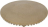BURNER CAP PRINTED BRASS PARKER
