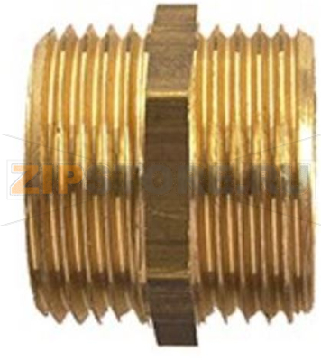 EQUAL TEE NIPPLE MM3/8 -10PCS 