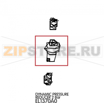 Dynamic pressure reducer 2 Bar Unox XBC 805 Dynamic pressure reducer 2 Bar Unox XBC 805Запчасть на деталировке под номером: 38Название запчасти на английском языке: Dynamic pressure reducer 2 Bar Unox XBC 805