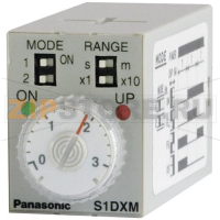 Реле-таймер 230 В/AC, 0.05 мин-10 ч, 1 шт Panasonic S1DXMM4C10HAC240V-S
