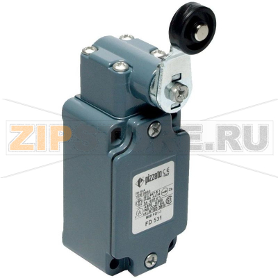 Выключатель концевой с роликом 250 В/AC, 6 А, IP67, 1 шт Pizzato Elettrica FD 531-M2 