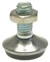 PIEDINO CROMATO ø 30x10